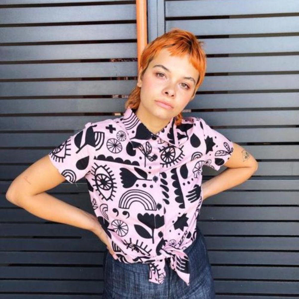 Nooworks Pink Flash Joyce Shirt